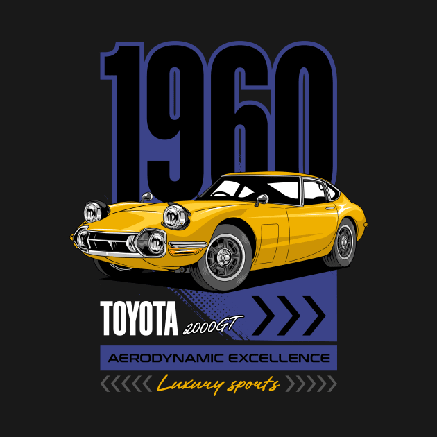 Toyota 2000GT Car by milatees