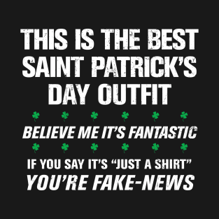 Donald Trump BEST SAINT PATRICK'S DAY Distressed Shirt T-Shirt