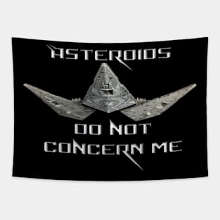 Asteroids Do Not Concern Me Tapestry