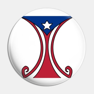 Puerto Rican Pride Parade Design Pin