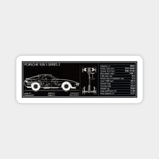 Porsche 928 S Magnet