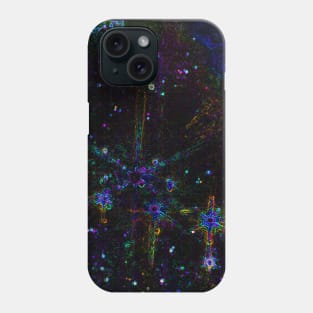 Black Panther Art - Glowing Edges 248 Phone Case