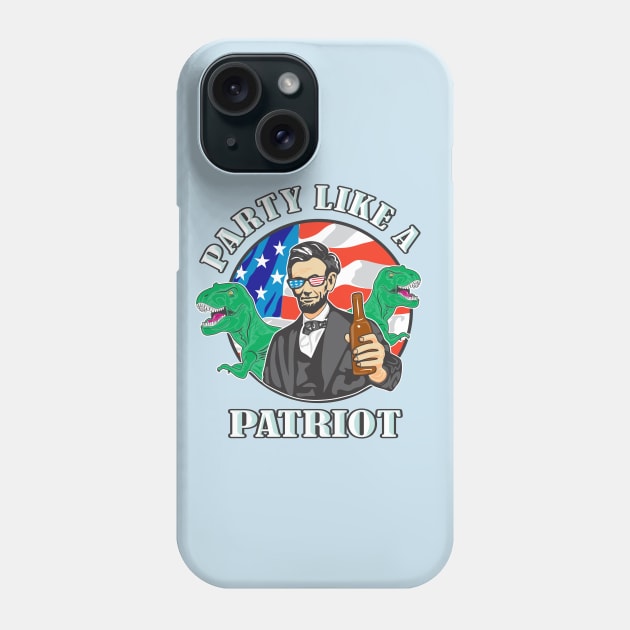 Party Like a Patriot Phone Case by FreckleFaceDoodles