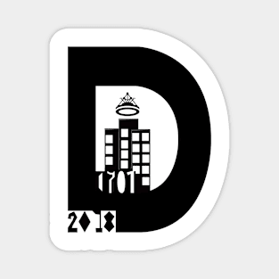 DETFLEX Inspired Pride of Detroit Magnet