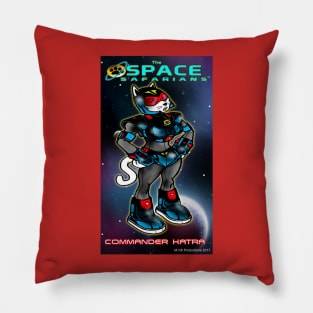 The Space Safarians- Commander Katra Pillow