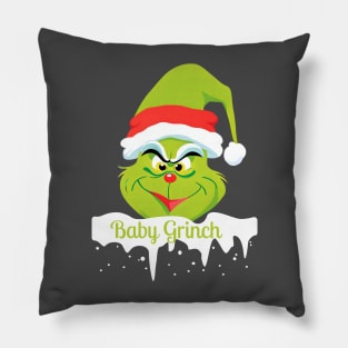 Baby Grinch Pillow