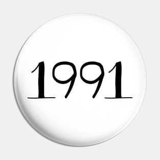 1991 Pin