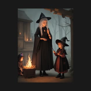 Halloween for mom and girl T-Shirt