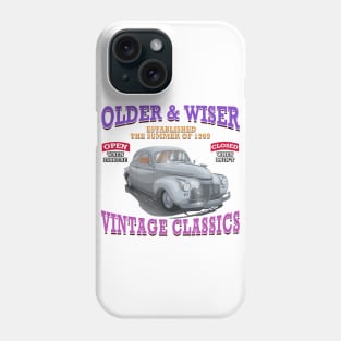 Older & Wiser Auto Body Classic Car Garage Hot Rod Novelty Gift Phone Case
