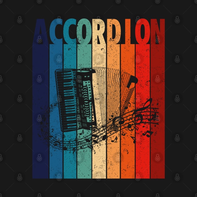 Vintage Accordion by LotusTee