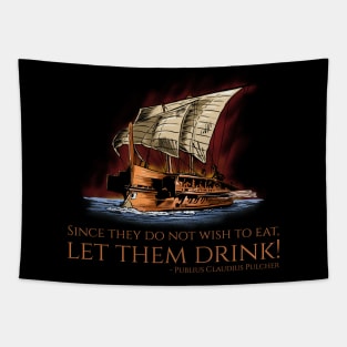 Ancient Rome - Classical Roman Quote - First Punic War Tapestry