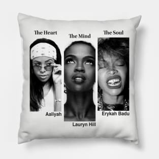 The Heart, The Mind, The Soul Pillow