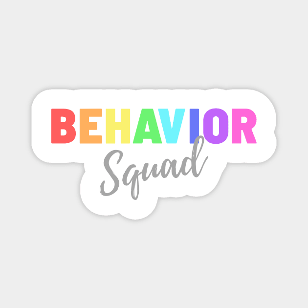 Behavior Squad Magnet by 30.Dec