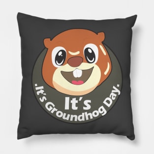 Groundhog Day Pillow