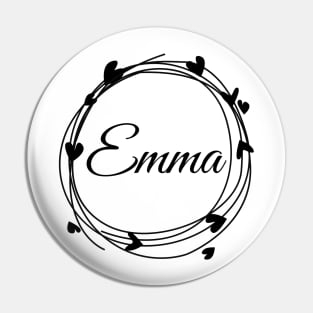 Emma name cute design Pin