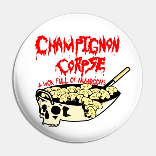 Champignon Corpse (parody) Pin