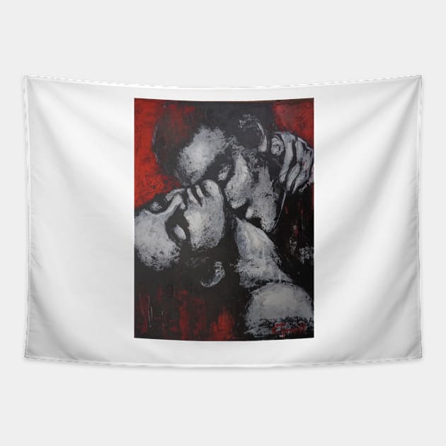 Lovers - Passionate 2 Tapestry by CarmenT