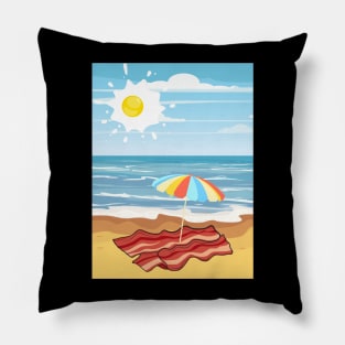 Bacon and Eggs in Beach Pillow