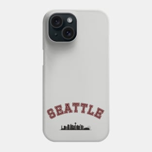 Seattle Skyline Phone Case