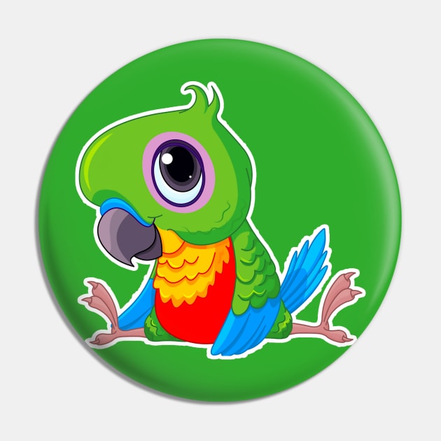 cute parrot Pin by criarte