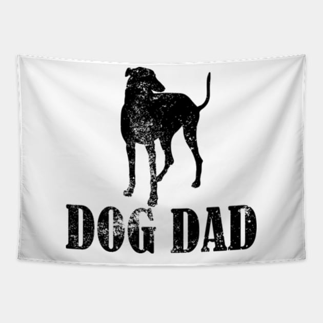 Greyhound Dog Dad Tapestry by AstridLdenOs