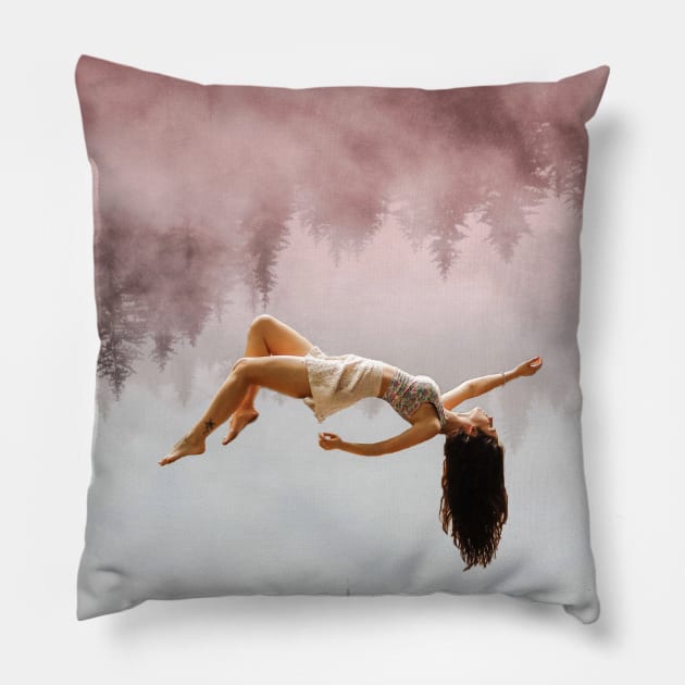 Free falling Pillow by Fanbros_art