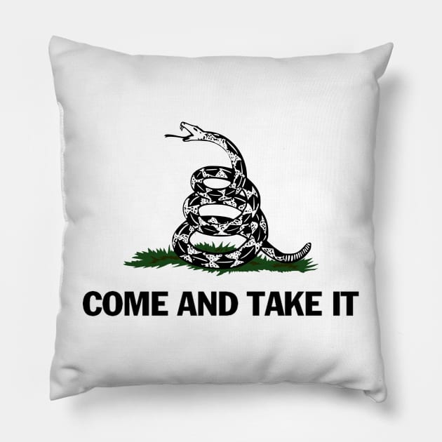 Come and Take It Pillow by tan-trundell