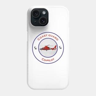 Co-pilots US Coast Guard Search and Rescue Helicopter - Dolphin Phone Case