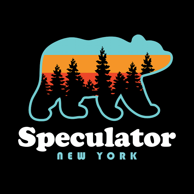 Speculator NY Adirondacks Bear Speculator High Peaks by PodDesignShop