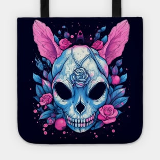 Bunny Skull Tote