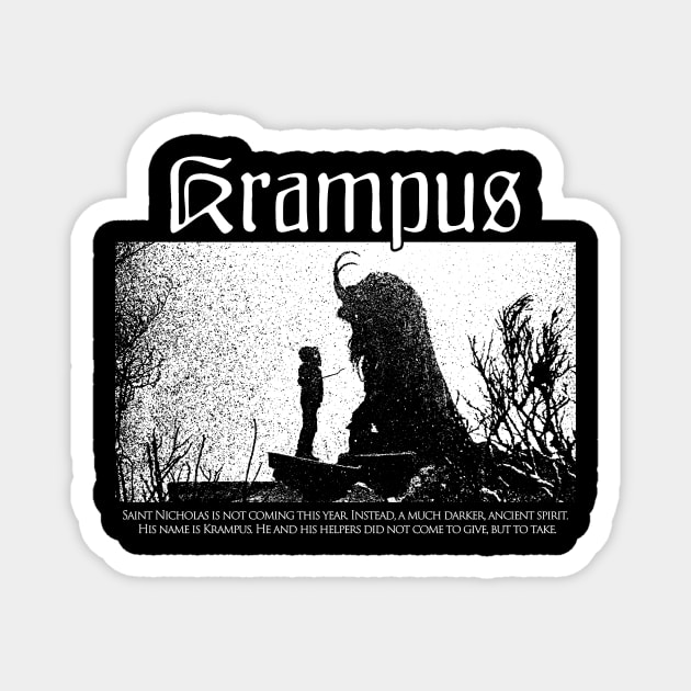 Krampus Magnet by nickbaileydesigns