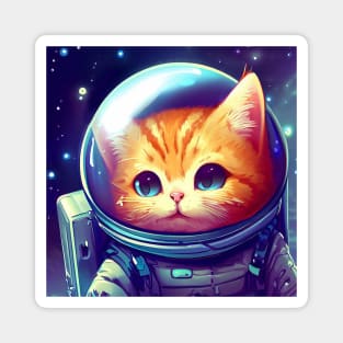 Space Kitten Magnet