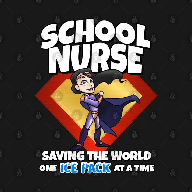 School Nurse Saving The World One Ice Pack At A Time LT Skin by Duds4Fun