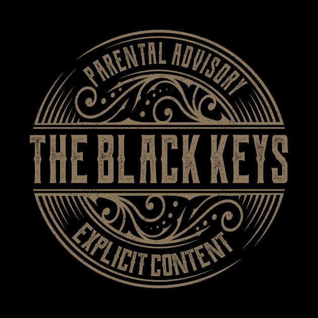 the black keys vintage ornament by irbey