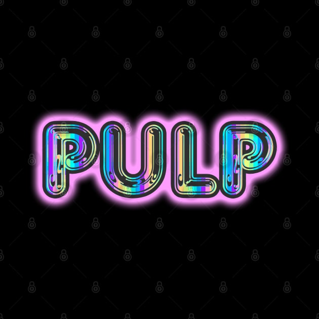 Pulp Music Tee by Parsonsarts