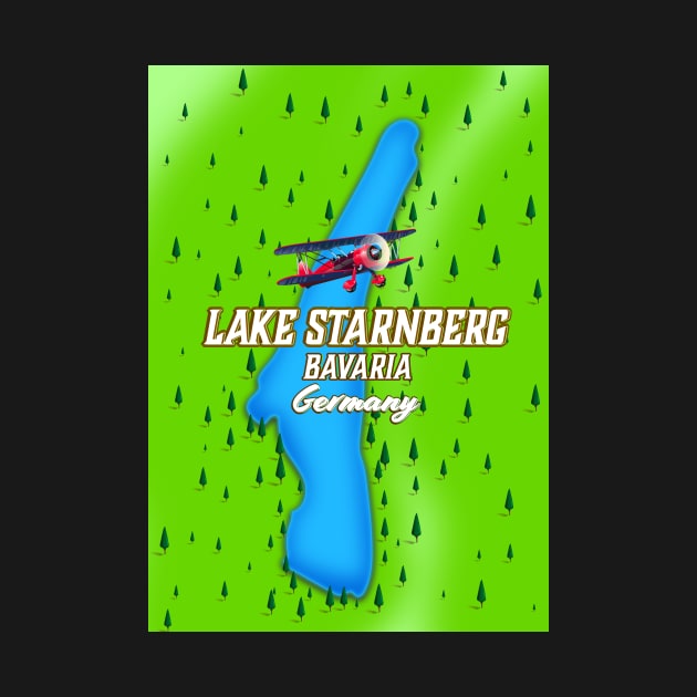 lake starnberg Map by nickemporium1