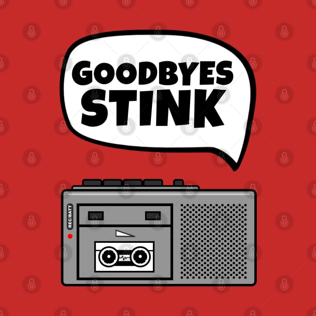 The Office Michael Scott Tshirt Idea Goodbyes Stink by felixbunny