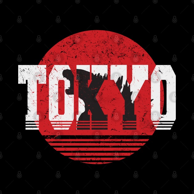 Godzilla in Tokyo by Giraroad