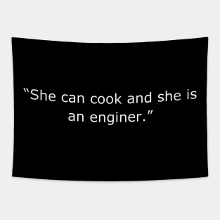 Women Engineers Tapestry