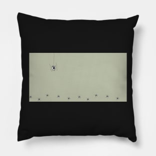 Spider family parade Pillow