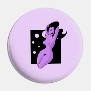 Lady Lavender Pin