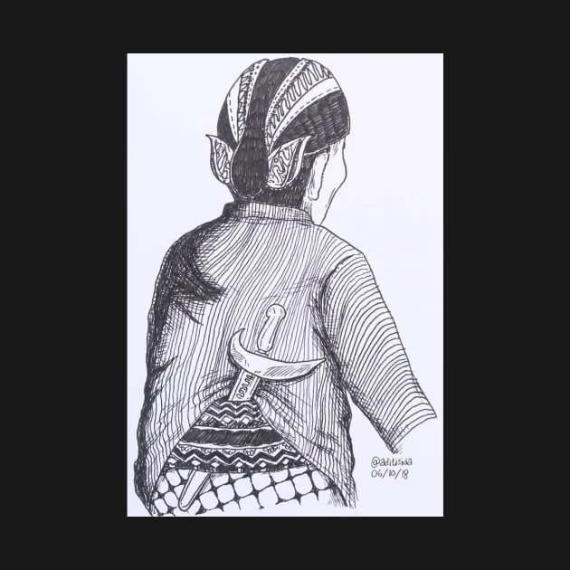 Javanese Man with Kris by aditisida
