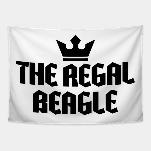 The regal beagle Tapestry by Recovery Tee