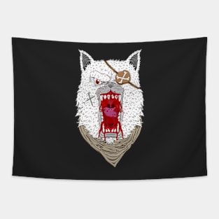 Bloody Wolf Tapestry