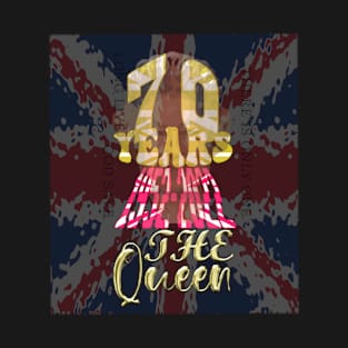 The Queen 70 Years T-Shirt