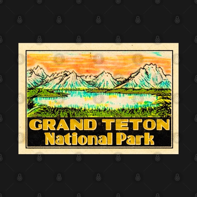 Grand Teton National Park Tetons by TravelTime