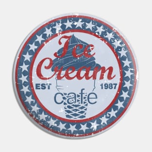 ice cream cafe Pin