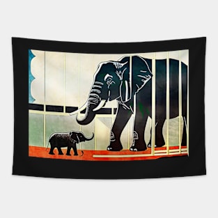 Elephant Tapestry