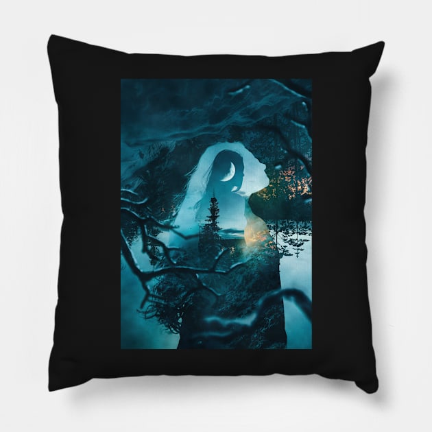 The Believer Pillow by AhmedEmad