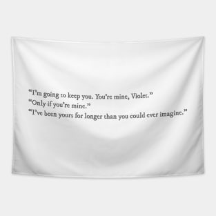 Fourth Wing book quote Tapestry